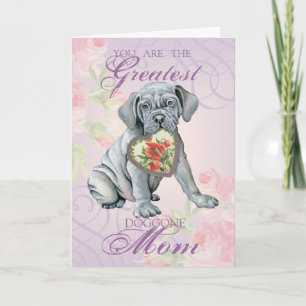 Mastino Heart Mama Card Karte
