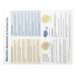 Mastitis in der Stillzeit Entfernung (Spanisch) Notizblock