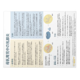 Mastitis in der Stillzeit Tear-away (Japanisch) Notizblock