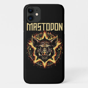 Mastodon-Eber-Feuer Case-Mate iPhone Hülle