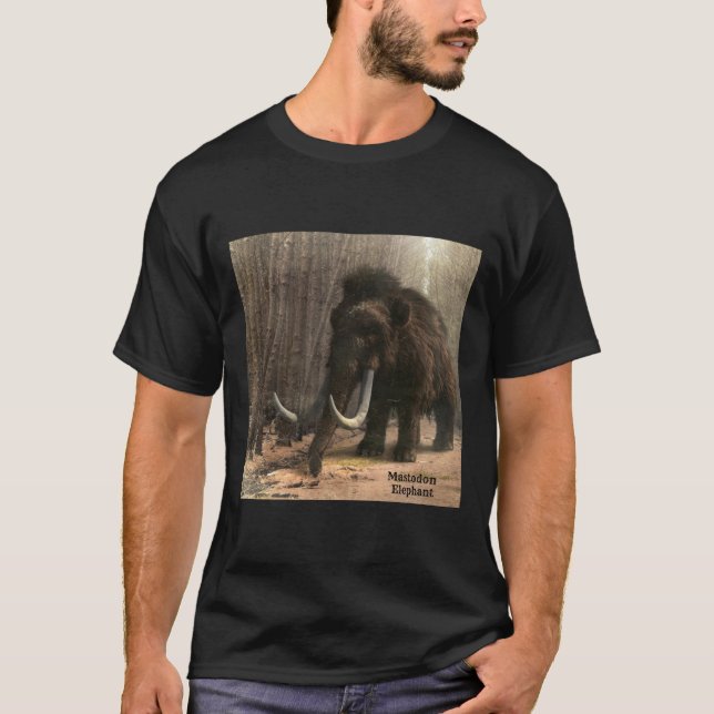 Mastodon Elephant 398 T-Shirt (Vorderseite)