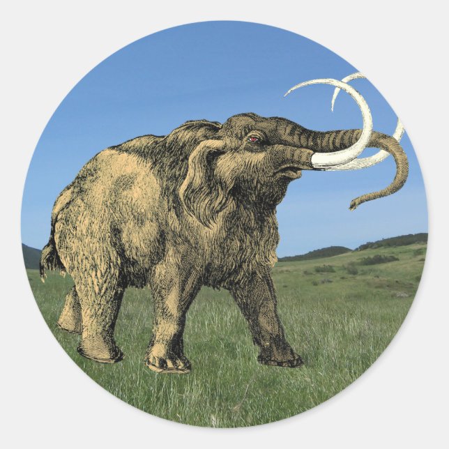 Mastodon Sticker (Vorderseite)