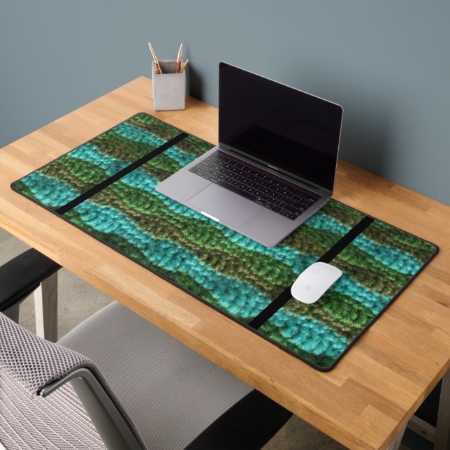 Mat de bureau - Crochet Wave Motif (Bureau 2)