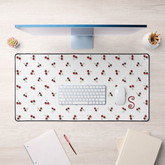 Mat de bureau de cerises (Bureau 1)
