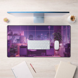 Mat de bureau de nuit Lofi Style