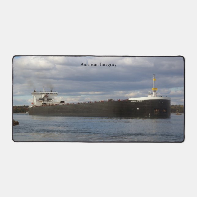 mat de bureau d'intégrité américain (Recto)