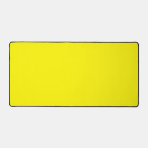 Mat de bureau Jaune Personnalisé pour la maison ou