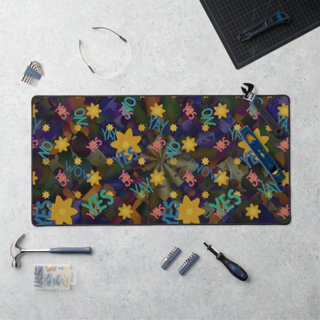 Mat de bureau personnalisé (Poste de travail)