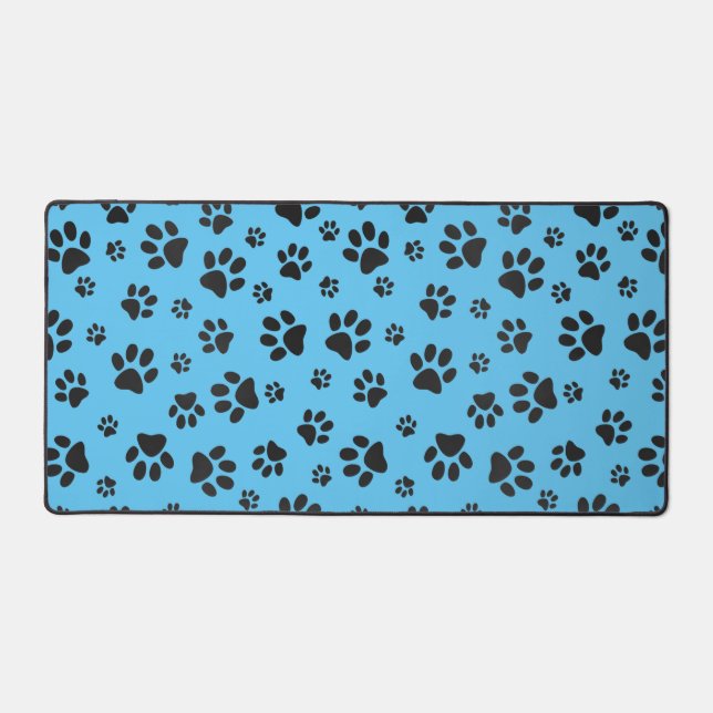 Mat de bureau pour Empreintes de pattes noirs (Recto)