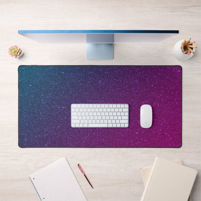 Mat du bureau de dégradé cosmique personnalisé - g (Bureau 1)