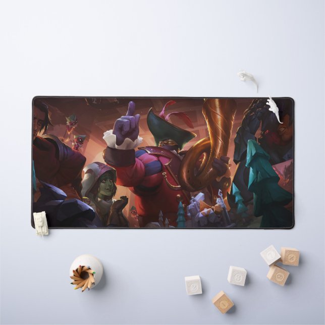 Mat du bureau de jeux pour gardien ambulant | Pers (Tableau pour enfants)