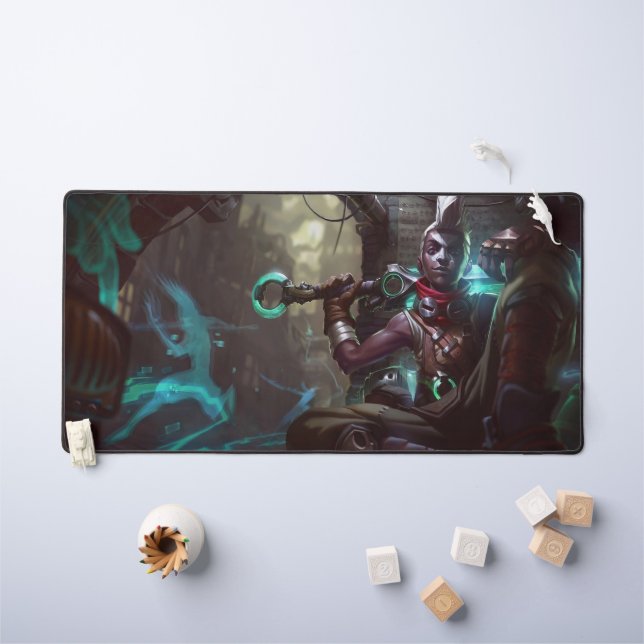 Mat du bureau de jeux Time Bender | Génie de disto (Tableau pour enfants)