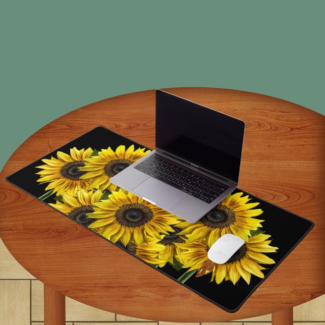 Mat du bureau des tournesols d'été (Créateur téléchargé)