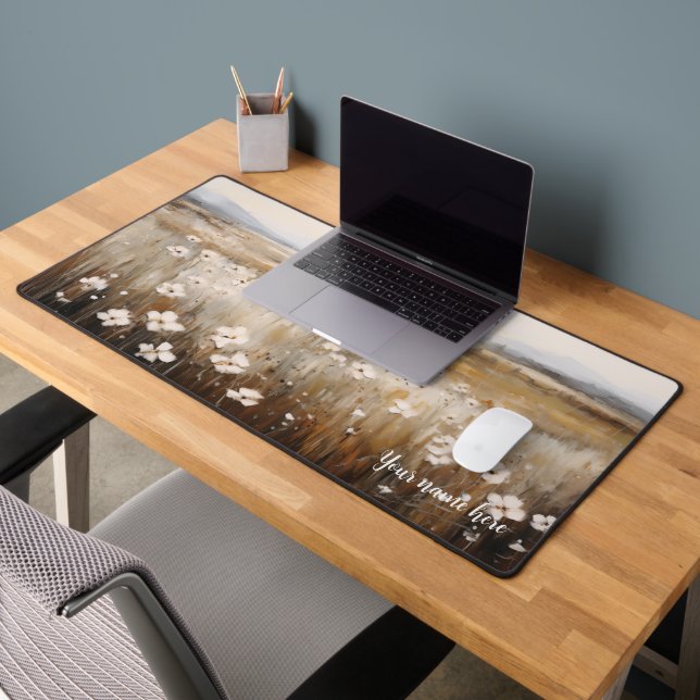 Mat pour Fleur sauvage Neutre Personnalisable (Bureau 2)