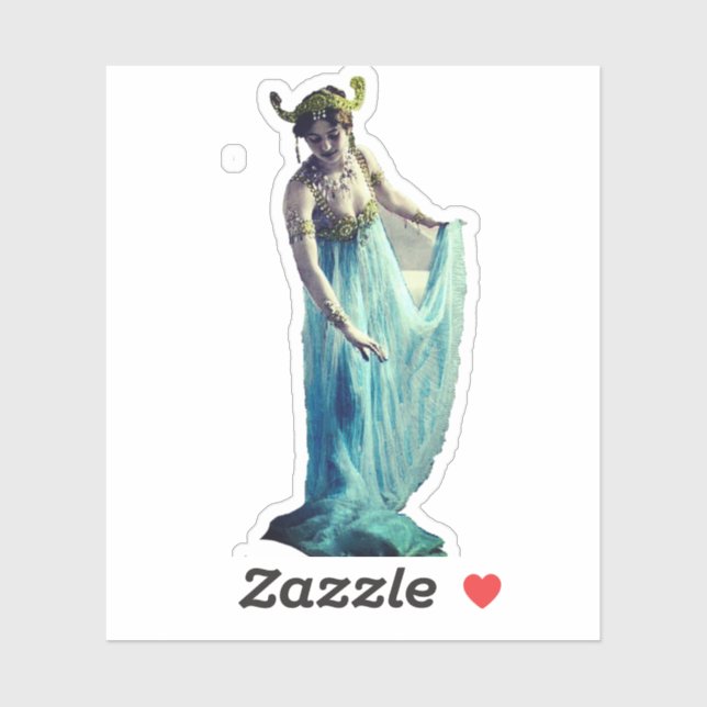 Mata Hari  Aufkleber (Blatt)