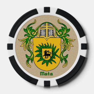 Mata Heraldic Arms Pokerchips