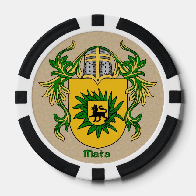 Mata Heraldic Arms Pokerchips (Vorderseite)