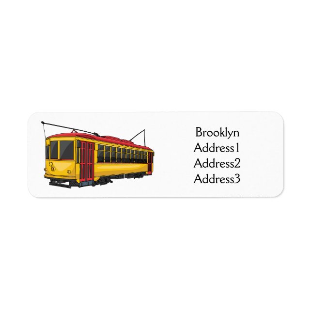 Mata Troley Cartoon Illustration (Vorne)