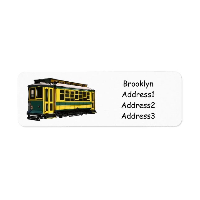 Mata Troley Cartoon Illustration (Vorne)