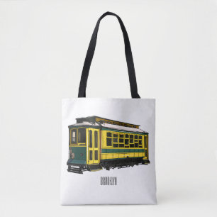 Mata Troley Cartoon Illustration Tasche
