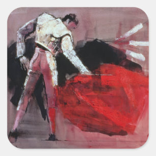 Matador 1998 quadratischer aufkleber