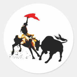 Matador Runder Aufkleber