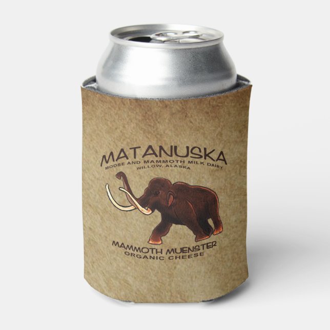 Matanuska Mammoth Münster Cheese Dosenkühler (Kanne Vorderseite)