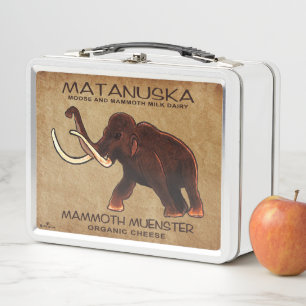 Matanuska Mammoth Münster Cheese Metall Brotdose
