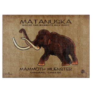 Matanuska Mammoth Münster Cheese Schneidebrett
