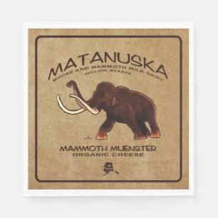 Matanuska Mammoth Münster Cheese Serviette