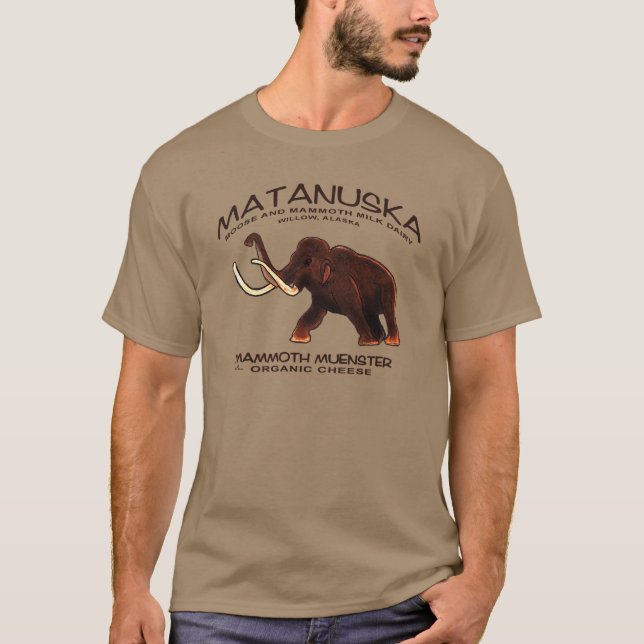 Matanuska Mammoth Münster Cheese T-Shirt (Vorderseite)