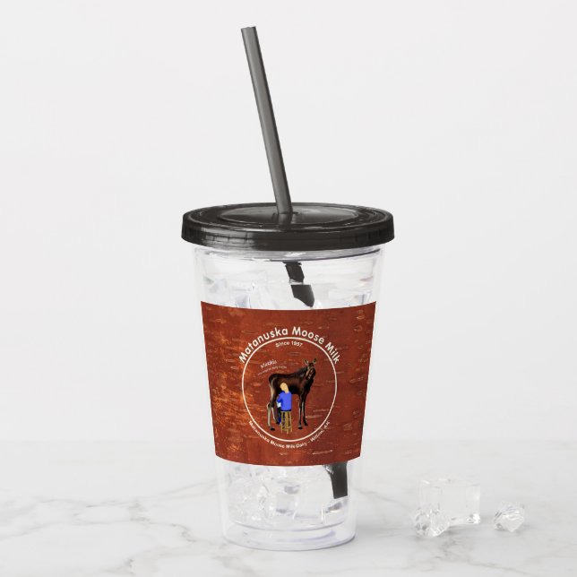 Matanuska Moose Milk Acryltrinkbecher (Vorderseite Ice)