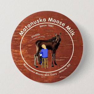 Matanuska Moose Milk Button