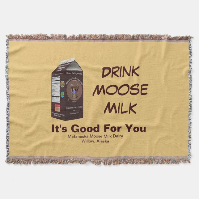 Matanuska Moose Milk Decke (Vorderseite)