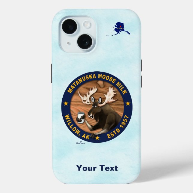 Matanuska Moose Milk Fall-Mate iPhone Fall Case-Mate iPhone Hülle (Rückseite)