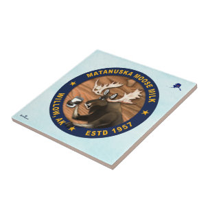 Matanuska Moose Milk Fliese