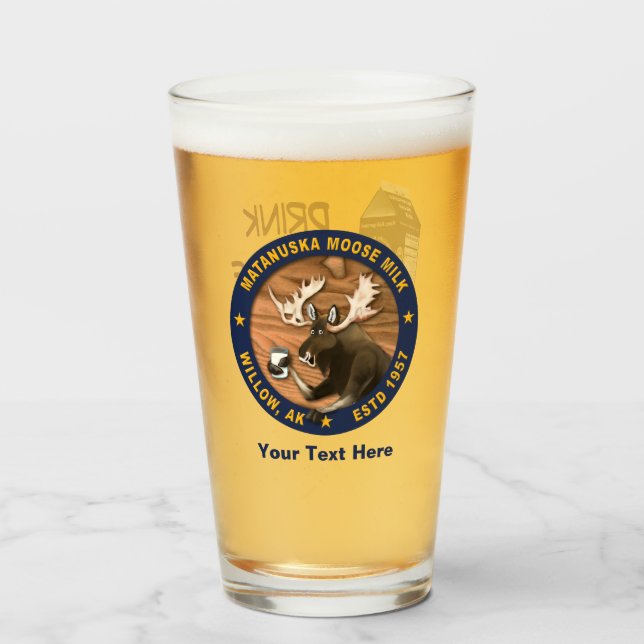 Matanuska Moose Milk Glas (Vorne (Gefüllt))