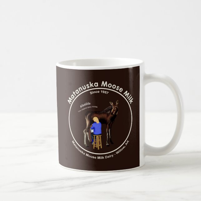 Matanuska Moose Milk Kaffeetasse (Rechts)