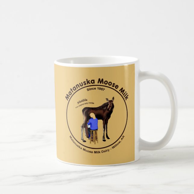 Matanuska Moose Milk Kaffeetasse (Rechts)