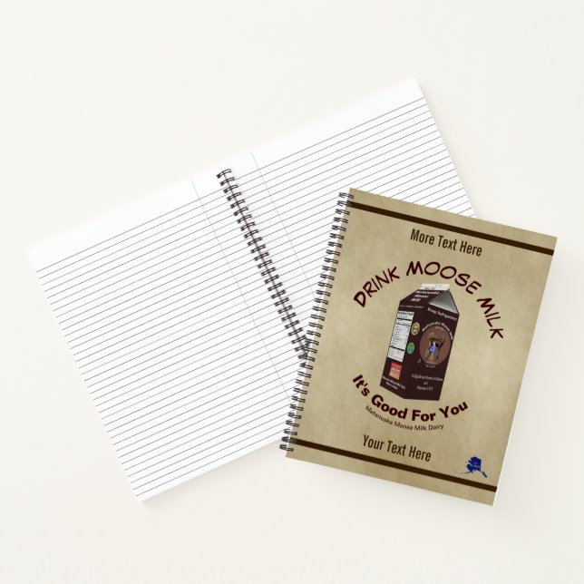 Matanuska Moose Milk Notizbuch (Innenseite)