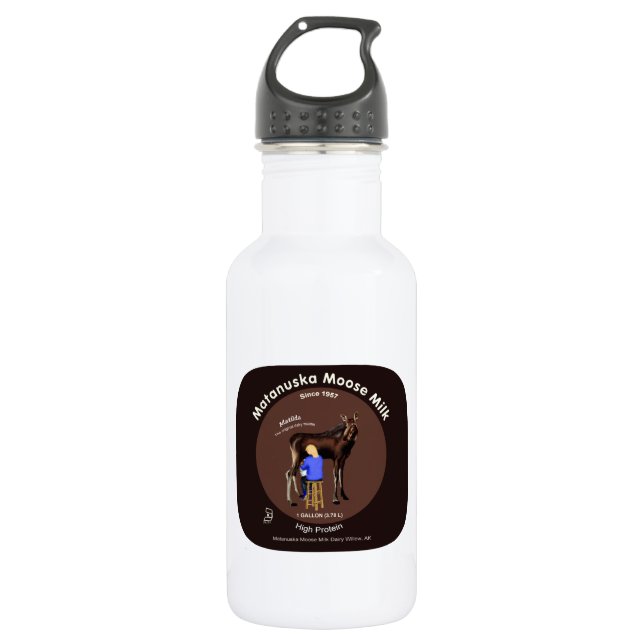 Matanuska Moose Milk Trinkflasche (Vorderseite)