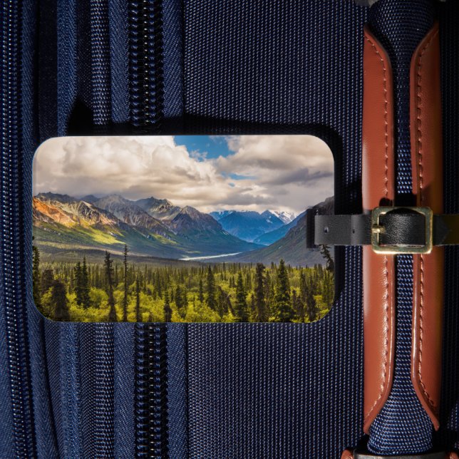 Matanuska-Tal, Südmitte Alaska #2 Gepäckanhänger (Vorderseite Insitu 4)