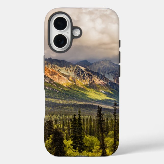 Matanuska-Tal, Südmitte Alaska #2 iPhone 16 Hülle (Rückseite)