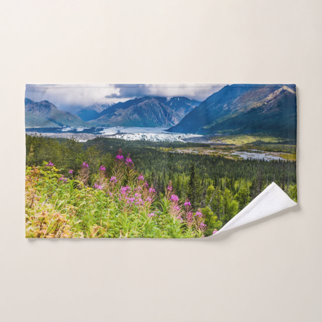 Matanuska-Tal, Südzentralalaska Badhandtuch Set (Handtuch)