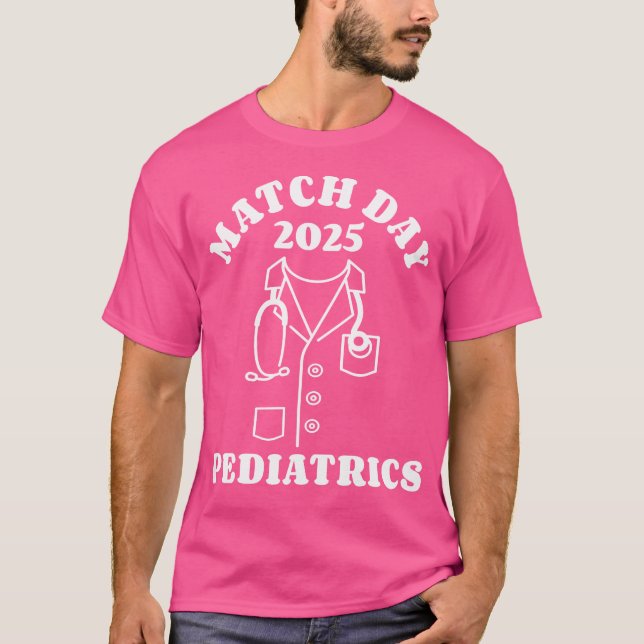 Match Day 2025 Future Doctor Physician Residenz P T-Shirt (Vorderseite)