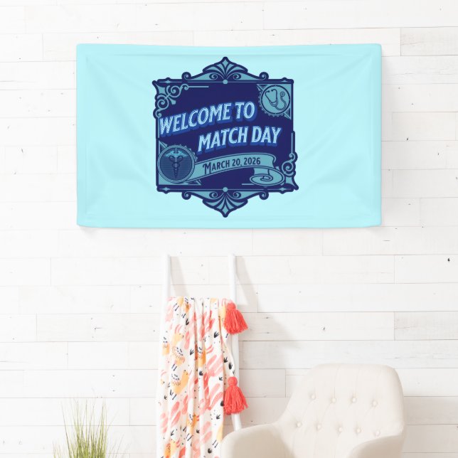 Match Day 2026 Residency Match Party-Feier Banner (Insitu)