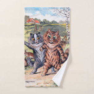 Match de golf, Louis Wain