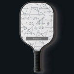 Match Diagrams Musterschulen Ereignis Pickleball Schläger<br><div class="desc">Lila geometrisches,  einfaches Design-Notebook für Ingenieure,  Architekten oder Ingenieurstudenten mit Platz für den Namen des Schulfach und Namen,  die Sie leicht ändern können.</div>