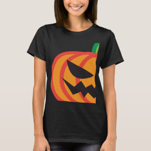 Match Halloween Kürbislaterne Pumpkin F T-Shirt