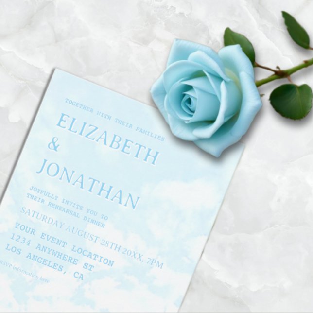 Match Made In Heaven Rehearsal Dinner Einladung (Von Creator hochgeladen)